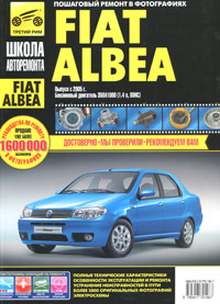 Руководство по ремонту Fiat Albea с 2005 г с бензиновыми двигателями