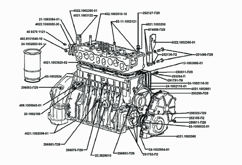  двигателя змз 402
