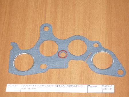 ПРОКЛАДКА ВПУСКНОГО КОЛЛЕКТОРА В-2108/09/099 (С ГЕРМЕТИКОМ) 21083-1008081-113