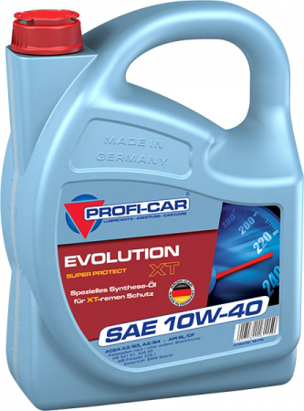   API: SL/CF: ACEA: A3: B3 10W40EVOLUTIONXT4L