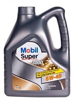 МАСЛО МОТОРНОЕ 5W40 4Л MOBIL SUPER 3000Х1 A3/B3 A3/B4 SM/SL/SN/SJ СИНТЕТИЧЕСКОЕ 150013