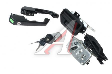 УСТРОЙСТВО ЗАПОРНОЕ МАЗ С ЗАМКОМ ЗАЖИГ.И ВНУТР.РУЧКАМИ ПОЛНЫЙ КОМПЛЕКТ РАДИОВОЛНА ИЖКС 454823.001