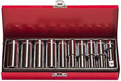 НАБОР ГОЛОВОК (10ПР) MATRIX 1/2 10-22ММ 13581