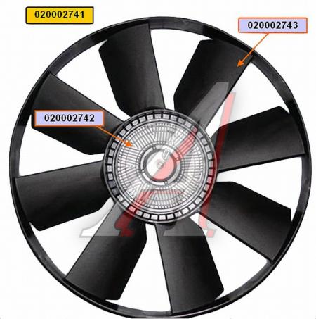  - 654       (.740.30, 31, CUMMINS) BORG WARNER 20002741