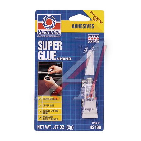 -  2 SUPER GLUE SUPER PEGA PERMATEX PR-82190