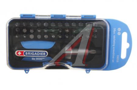   6- PH0-PH3, TORX T10-T40, PZ0-PZ3, SL2-SL6, HEX 2.0-6.0 38  BRIGADIER 39058 BRIGADIER