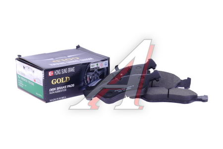 КОЛОДКИ ТОРМОЗНЫЕ ДИСКОВЫЕ ПЕРЕДН DAEWOO: LANOS 99-00, NUBIRA 97-03, CIELO 94-98, ESPERO 91-99, NEXIA 95-97 HP2004