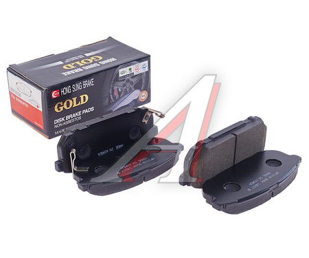 КОЛОДКИ ТОРМОЗНЫЕ ДИСКОВЫЕ ЗАДН KIA: SORENTO 02- HP1018