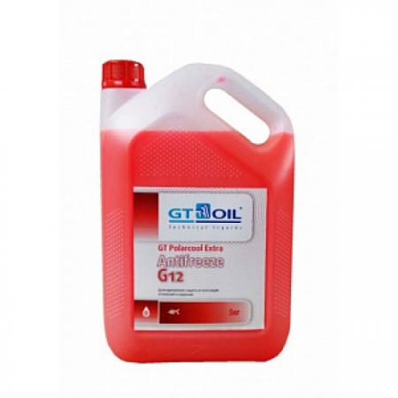 АНТИФРИЗ GT POLARCOOL EXTRA ANTIFREEZE G12 КРАСНЫЙ, 5 КГ 1950032214069