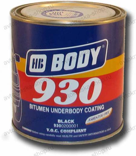 АНТИГРАВИЙ ЧЕРНЫЙ BODY 930 1 Л BODY-930