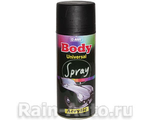 КРАСКА ЧЕРНАЯ МАТОВАЯ BODY (0.4КГ) 501.00.0000.0