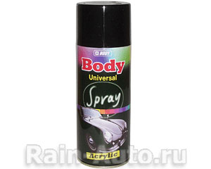 КРАСКА ЧЕРНАЯ ГЛЯНЦЕВАЯ BODY (0.4КГ) 5000200010
