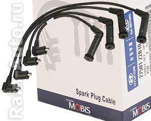 ПРОВОД ВЫСОКОВОЛЬТНЫЙ HY ACCENT (99-),GETZ (SOHC) КОМПЛЕКТ MOBIS KOREA 2750122B10
