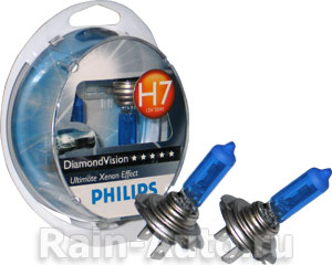    2 H7 12V 55W PX26D DIAMOND VISION (5000K,    ) 12972DVS2