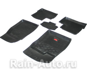 КОВРИКИ САЛОНА DAEWOO NEXIA РЕЗИНОВЫЕ 25034