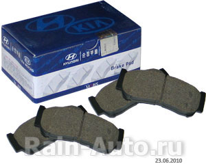 КОЛОДКИ ТОРМОЗНЫЕ ДИСКОВЫЕ ЗАДНИЕ TAREX 03- / SANTA FE 583022BA40