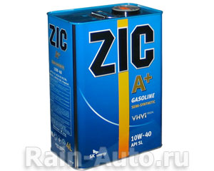 МАСЛО МОТОРНОЕ ZIC A PLUS П/СИНТ. 10W40 SM/CF (4Л) 25466