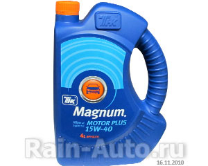 МАСЛО ТНК MAGNUM MOTOR PLUS 15W40 МОТ.МИН. (4Л) 40614442
