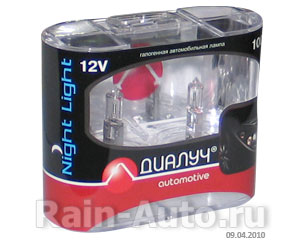  12V H1 100W P14.5S NIGHT LIGHT 12101NLDUO