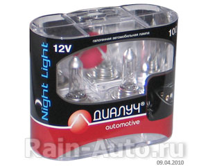 ЛАМПА 12V H7 100W PX26D NIGHT LIGHT 12107NLDUO