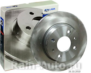 ДИСК ТОРМОЗНОЙ В-2108-2115,2110-2112,PRIORA,KALINA,GRANTA LADA SPORT(2 ШТ.) 21080-3501070-00 / 21080350107000