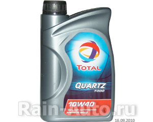   TOTAL 10W40 1L QUARTZ 7000 ACEA: A3/B4: API SL/CF: PSA B71 2294 & B712300: VW 505.00 166049