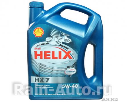  SHELL  5W40 HX 7 4 () 550021779