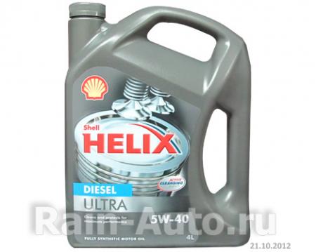  SHELL  5W40 HELIX DIESEL ULTRA 4  () 550021541