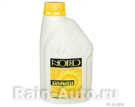 АНТИФРИЗ NORD ЖЕЛТЫЙ (1 КГ) 36780
