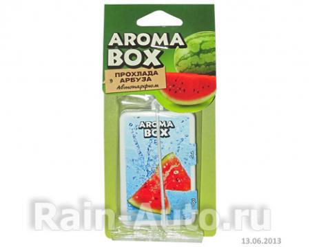 АРОМАТИЗАТОР ПОДВЕСНОЙ БУМАЖНЫЙ AROMA BOX, ПРОХЛАДА АРБУЗА В-10