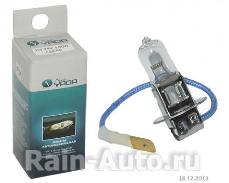 ЛАМПА 24V Н3 100W PK22S 800060