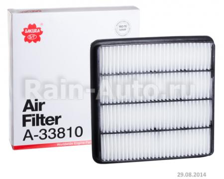 ФИЛЬТР ВОЗДУШНЫЙ TOYOTA LAND CRUSER PRADO 3.0 TD 96-02 A33810