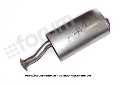 ГЛУШИТЕЛЬ УАЗ-3163,315148 ЗМЗ-5143 Е-2 НЕРЖАВЕЙКА ФЛАНЕЦ ПОД 3 БОЛТА ОАО БЗА 31602-1201010-11