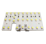 TOYOTA COROLLA, RAV4, CAMRY, VERSO, YARIS, HIGHLANDER И ДР., TOYOTA И LEXUS 2005-2011Г., ПРИМ. 12В ПЛАТА ПЛАФОНА НА СВЕТОДИОДАХ ПЛАТА ПЛАФОНА TOYOTA, LEXUS ПЛ28 ПЛ28