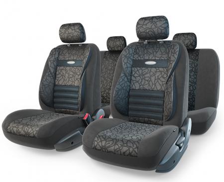 АВТОЧЕХЛЫ COMFORT COMBO CMB-1105 ANTHRACITE (M), МУЛЬТИКОНТУРНЫЕ, ПОДДЕРЖКА СПИНЫ + ПОДДЕРЖКА ПЛЕЧ + ПОЯСНИЧНЫЙ УПОР CMB-1105 ANTHRACITE (M)