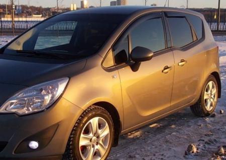 ДЕФЛЕКТОРЫ ОКОН OPEL MERIVA B 2011 (ПОЛНАЯ) O12111
