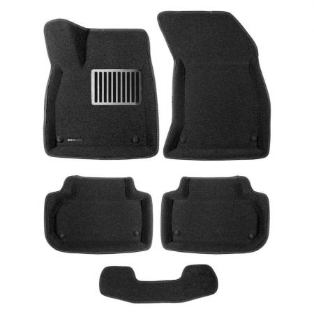КОВРИКИ САЛОНА ТЕКСТ. 3D EURO-STD AUDI Q5 (2016-) (EM3D) NP1 EM3D001101