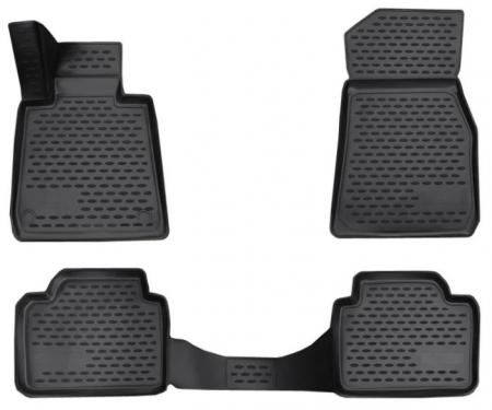 КОВРИКИ 3D В САЛОН BMW 3 F30, 2012-> 4 ШТ. (ПУ, ПОВЫШЕННАЯ ИЗНОСОСТОЙКОСТЬ) FORMAT.3D.05.31.210k