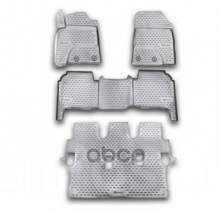 КОВРИКИ В САЛОН TOYOTA LAND CRUISER 200, 2012-2015, 4 ШТ. (ПУ, ПОВЫШЕННАЯ ИЗНОСОСТОЙКОСТЬ) FORMAT.48.53.210k