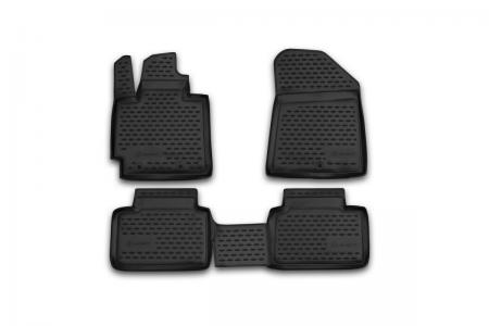 КОВРИКИ В САЛОН KIA SOUL, 2014->, 4 ШТ. (ПУ, ПОВЫШЕННАЯ ИЗНОСОСТОЙКОСТЬ) FORMAT.25.49.210