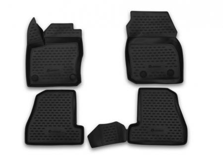 КОВРИКИ 3D В САЛОН FORD FOCUS 3, 2015->, 4 ШТ. (ПУ, ПОВЫШЕННАЯ ИЗНОСОСТОЙКОСТЬ) FORMAT.3D1671210k
