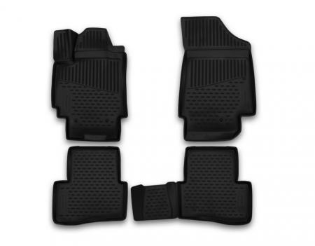 КОВРИКИ 3D В САЛОН HYUNDAI CRETA, 2016->, 4 ШТ. (ПУ, ПОВЫШЕННАЯ ИЗНОСОСТОЙКОСТЬ) FORMAT.3D2063210k