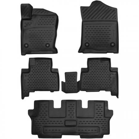 КОВРИКИ 3D В САЛОН HAVAL H9, 2015->, 5 ШТ. (ПУ, ПОВЫШЕННАЯ ИЗНОСОСТОЙКОСТЬ) FORMAT.3D9903210k