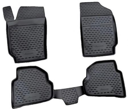 КОВРИКИ В САЛОН VW POLO 2010->, 4 ШТ. СЕД.(ПУ, ПОВЫШЕННАЯ ИЗНОСОСТОЙКОСТЬ) FORMAT.51.30.210k