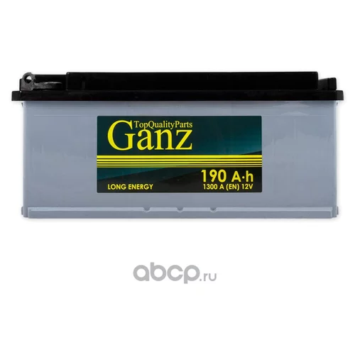 АККУМУЛЯТОР GANZ 190.4 А/Ч R  514Х218Х210 EN1300 GAT1904 ПОД БОЛТ GANZ GAT1904 GAT1904