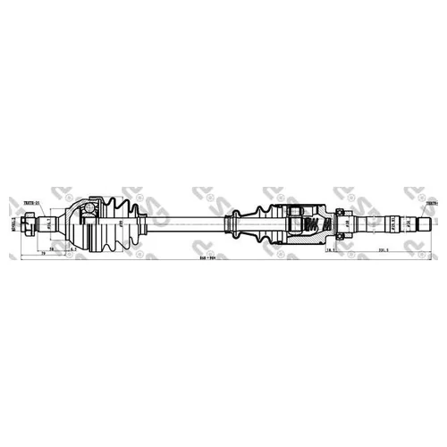    CITROEN BERLINGO I/XSARA/PEUG PARTNER 1.1-1.6 96- . 210015