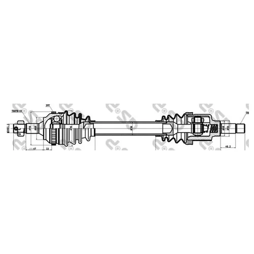  CITROEN XSARA (97-00) C ABS,  210018