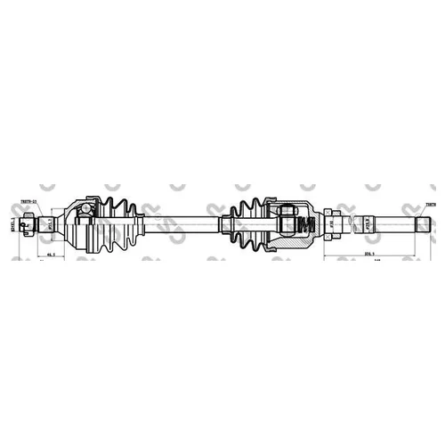    CITROEN BERLINGO I/ZX/PEUGEOT PARTNER 1.6-2.0 91- . 210167