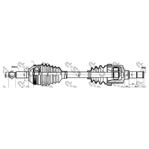    FORD MONDEO I-II 1.6-2.5 93-00 . +ABS 218002
