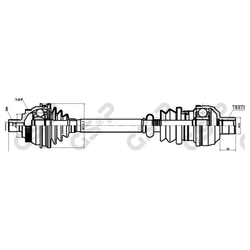    FORD GALAXY/VW SHARAN 1.8T-2.3 95-00 . +ABS  218008